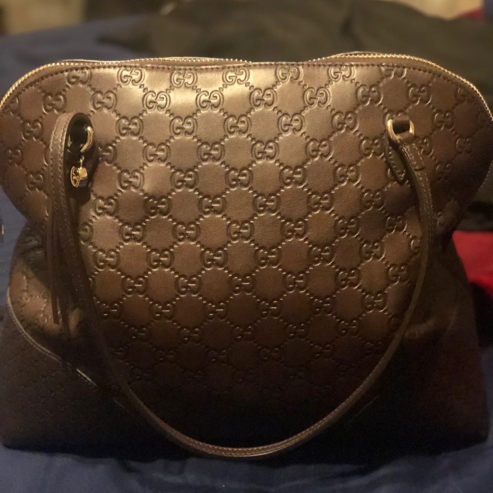 Bree Guccissima Leather Shoulder Bag